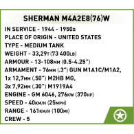 Klocki sherman m4a2e8 865 klocków