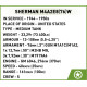 Klocki sherman m4a2e8 865 klocków