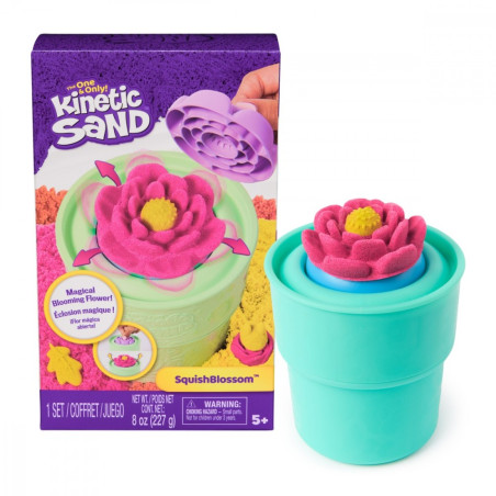 Kinetic sand blomma