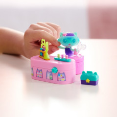 Set med kattfigurer, hus, Gabi, laboratorium, sjöhästar. | HandlaSmidigt.se