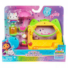 Set med kattfigurer hus Gabi Lakotek smoothie balkong | HandlaSmidigt.se