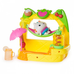 Set med kattfigurer hus Gabi Lakotek smoothie balkong | HandlaSmidigt.se