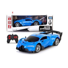 Racerbil rc tfb blå