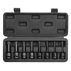 Hammare Torx-nycklar 1/2', set med 8 stycken.