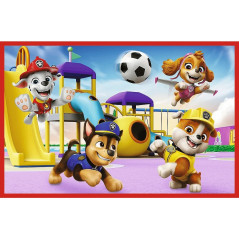 Pussel 2x24 elementer Paw Patrol Paw Day Play Paw Patrol | HandlaSmidigt.se