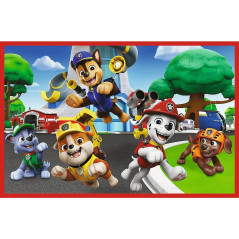 Pussel 2x24 elementer Paw Patrol Paw Day Play Paw Patrol | HandlaSmidigt.se