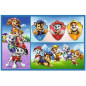 Pussel med 2x70 delar Paw Patrol regerar.