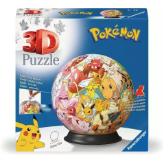 Pussel 3D boll med Pokémon-figurer och Pokémon. | HandlaSmidigt.se
