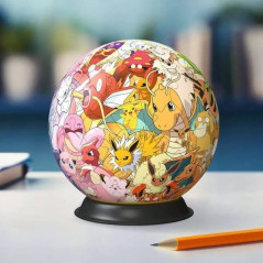 Pussel 3D boll med Pokémon-figurer och Pokémon. | HandlaSmidigt.se