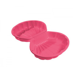 Sandlåda snäcka rosa stor