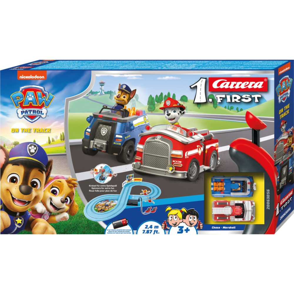 Racerbana för Paw Patrol-hundarna på spåret 2,4m