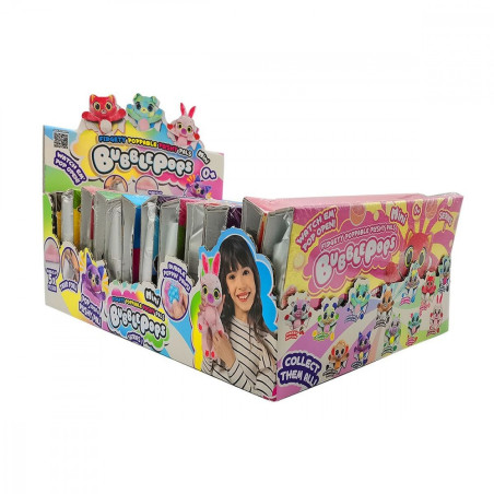 Maskotka bubble pops, doftande maskotka, display med 6 stycken, serie 1. | HandlaSmidigt.se