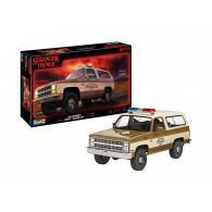 Modell för att montera bilen 1985 chevrolet k5 blazer med 125 delar.