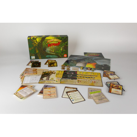 Spelet Spirit Island är en skog och klor.