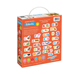 Pussel för par - bokstäver