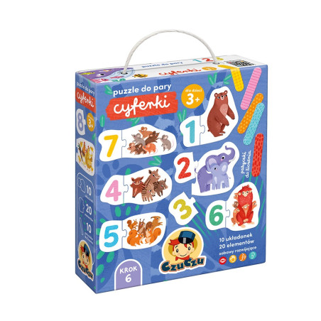 Pussel för par - siffror