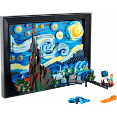 Klossar idéer 21333 stjärnklar natt av Vincent van Gogh | HandlaSmidigt.se