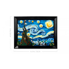Klossar idéer 21333 stjärnklar natt av Vincent van Gogh | HandlaSmidigt.se
