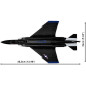 Klossar F-4S Phantom II med 608 klossar.