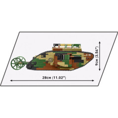 Klossar märke och måla nr c.19 878 klossar
