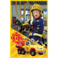 Pussel med 3x50 element, laget av brandmän från brandstationen.