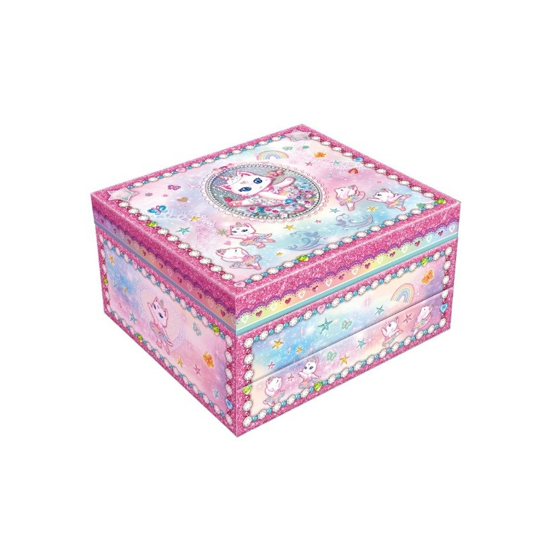 Set med stämplar från Pecoware - katt ballerina