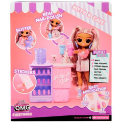 Docka l.o.l. överraskning omg söta naglar katt k café