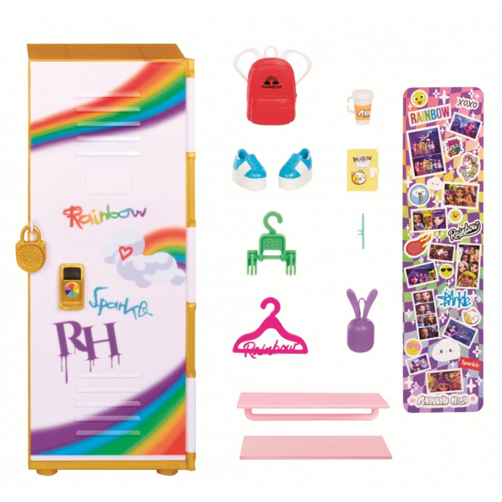 Szafka szkolna rainbow high style locker Szafka szkolna rainbow high style locker