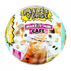 Miniverse-figurer gör det till en mini-matcafé 1 stycke.