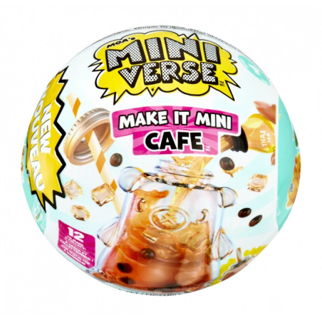 Miniverse-figurer gör det till en mini-matcafé 1 stycke.