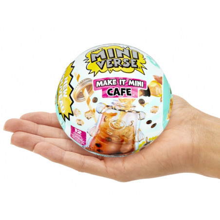 Miniverse-figurer gör det till en mini-matcafé 1 stycke.