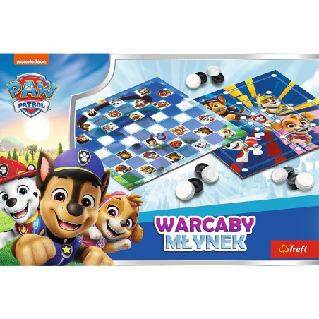 Spelet dam och hundpatrullens mühle