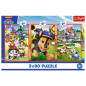Pussel med 3x80 elementer hundflock hundpatrullen paw patrol