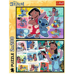 Pussel med 2x200 bitar av Stitchs glada liv | HandlaSmidigt.se