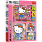 Pussel med 2x200 bitar Hello Kitty och vänner