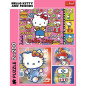 Pussel med 2x200 bitar Hello Kitty och vänner