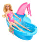 Barbiedocka + pool