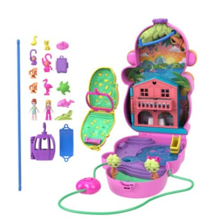 Polly Pocket kompaktväska apa