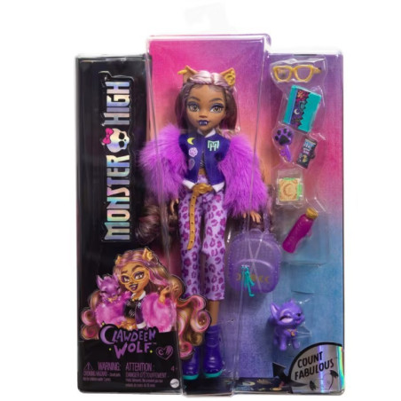 Dockan Monster High Clawdeen Wolf