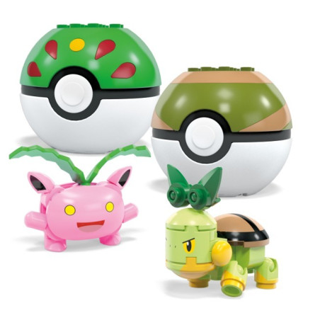 Pokémon gräs lag byggklossar