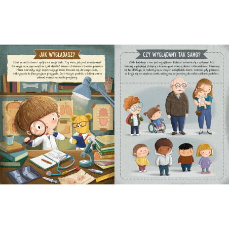 Boken Feluś och Gucio upptäcker... människokroppen.