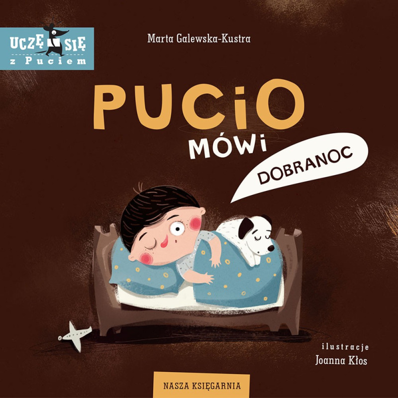 Boken Pucio säger godnatt.
