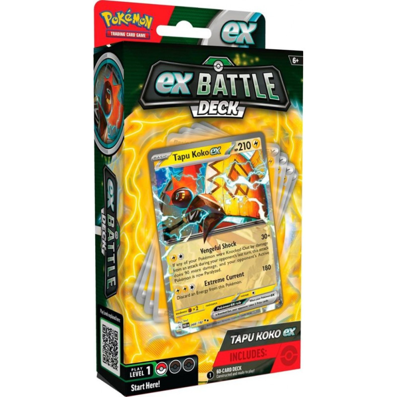 Korten Tapu Koko EX Battle Deck