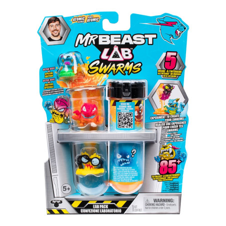 Figurki Mr Beast Lab - Swarm Lab 5-pack