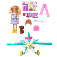 Barbie docka flygplan chelsea