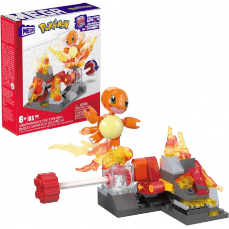Block Mega Pokemon Eldattack Charmander