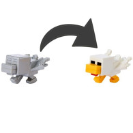 Minecraft snabb kycklingfigur