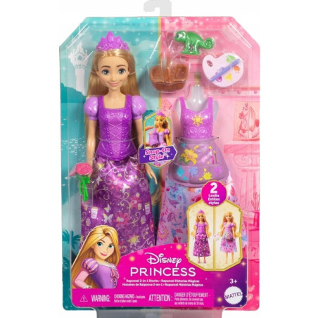 Docka Disney Princess historia Rapunzel 2w1

(Note: 'Lalka' means 'doll' in Polish, but the translation for 'docka' in Swedish i