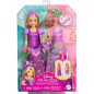 Docka Disney Princess historia Rapunzel 2w1

(Note: 'Lalka' means 'doll' in Polish, but the translation for 'docka' in Swedish i
