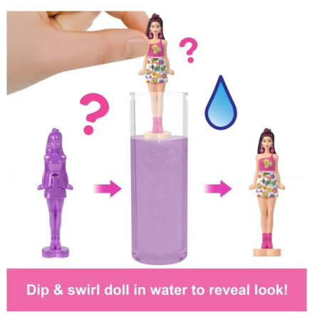 Mini Barbie docka Mini Barbie-land färgavslöjande mix
